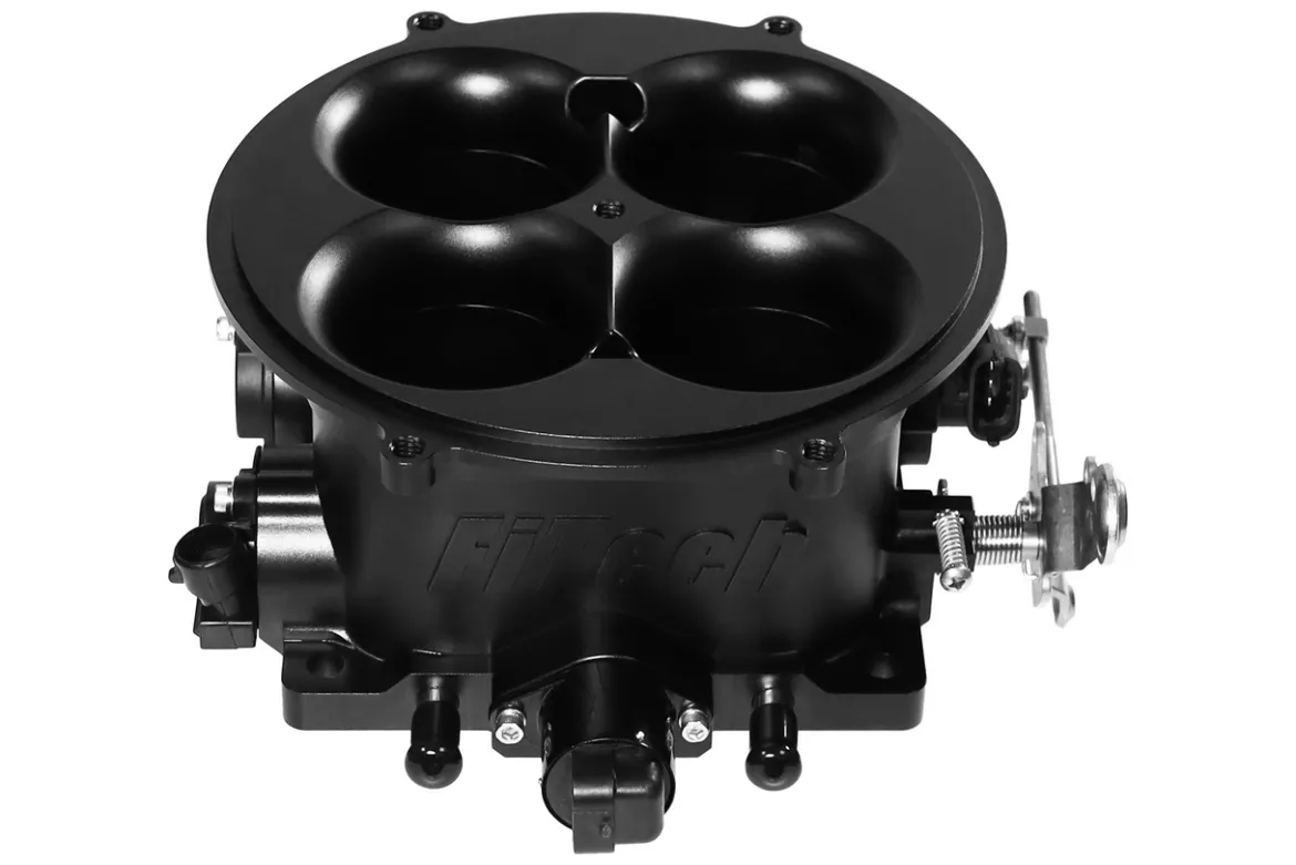 FiTech Black Nemesis MAP Universal 4500 4BBL Throttle Body (30036)