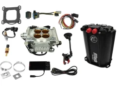 FiTech EFI 8 1200 HP Bright Aluminum w/ Dual Pump Force Fuel (35413)