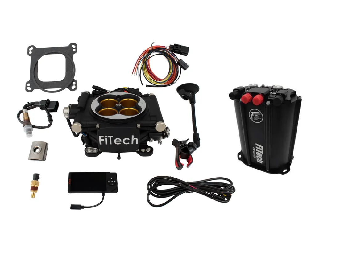 FiTech EFI 8 1200HP Matte Black Finish w/Force Fuel System (35412)