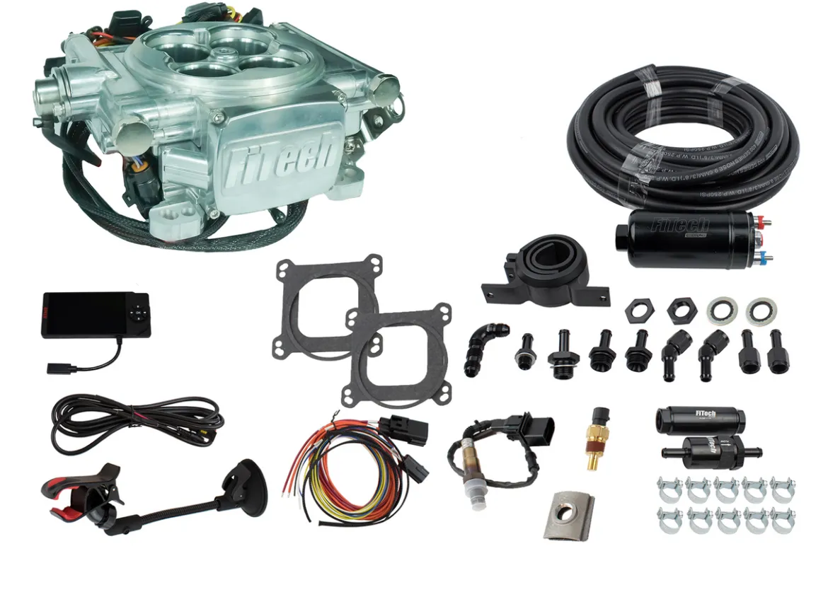 FiTech EFI 4 600HP Power Adder Aluminum w/Inline Fuel Delivery (31006)