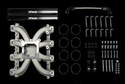 FiTech LS1 Cast Intake Manifold w/ 4150 Flange and Fuel Rails (37007)
