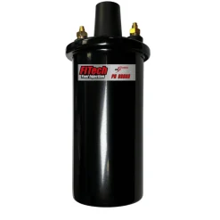 FiTech Oil Filled Round CD Black Ignition Coil (99906)