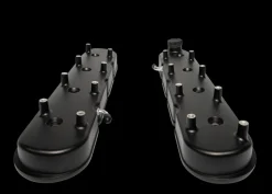 FiTech Plus LS Tall Black Valve Covers w/Coil Mounts (131201)