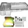FiTech Standard Profile Polished 6 Qts Engine Oil Pan (130101)