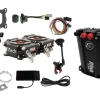FiTech 2x4 1200 HP Matte Black EFI w/Force Fuel System (35464)