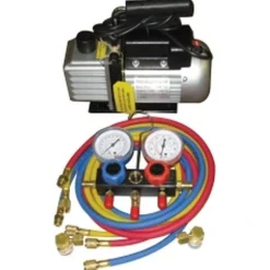 FJC 3.0 CFM Vacuum Pump & R134a Gauge Set (FJC-KIT6)
