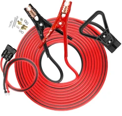 FJC Booster Cable Kit 2 GA, 40ft with B25 Clamps (45269)