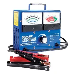 FJC Carbon Pile 500 Amp Battery Load Tester for Heavy-Duty Use (45115)
