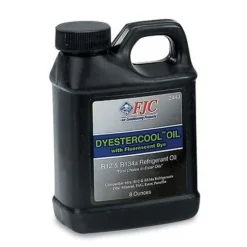 FJC DyEstercool High Performance AC Refrigerant Oil, 8 oz (2443)