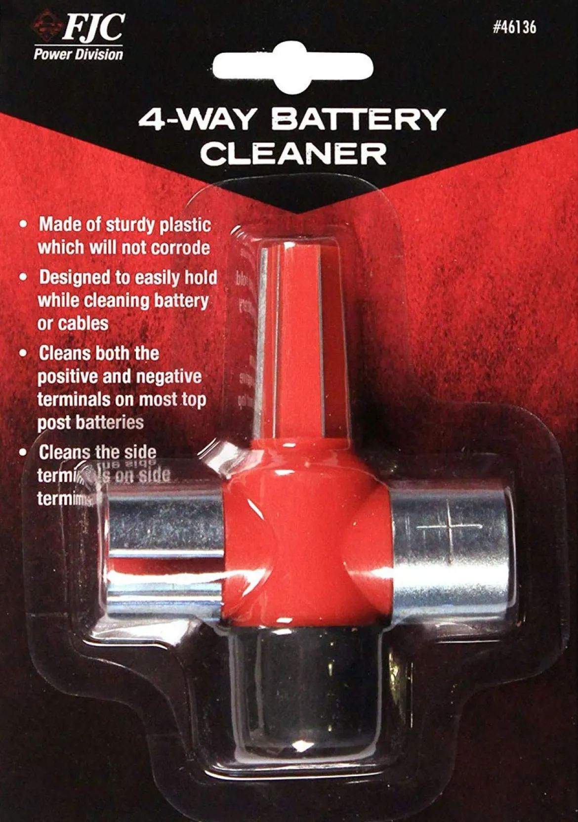 FJC 4-in-1 Battery Cleaner Tool for Efficient Maintenance (46136)