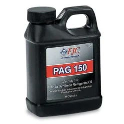FJC PAG Oil 150 High Viscosity Lubricant for AC Systems, 8 oz (2490)