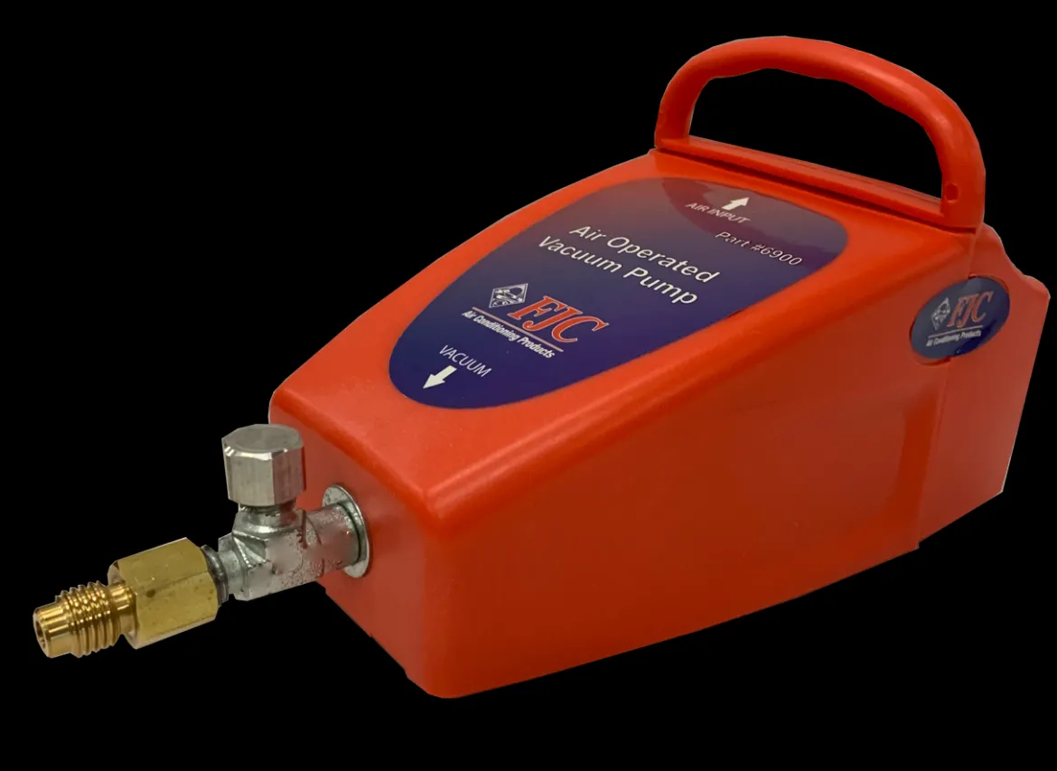 FJC Pneumatic Air Vacuum Pump 1.3cfm for R-1234yf Systems (6900YF)