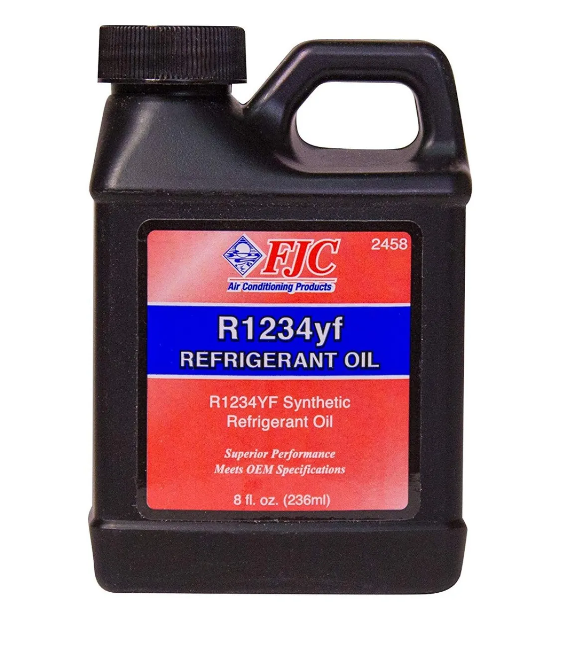 FJC Refrigerant Oil for A/C Systems, 8 Fluid Ounces (2458)