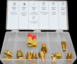 FJC R-1234yf Manifold Hose Adapter Assortment for A/C Systems (6072yf)