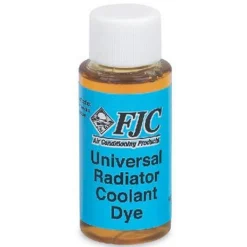 FJC Universal Radiator and Coolant Dye for Leak Detection - 1 oz (4926)