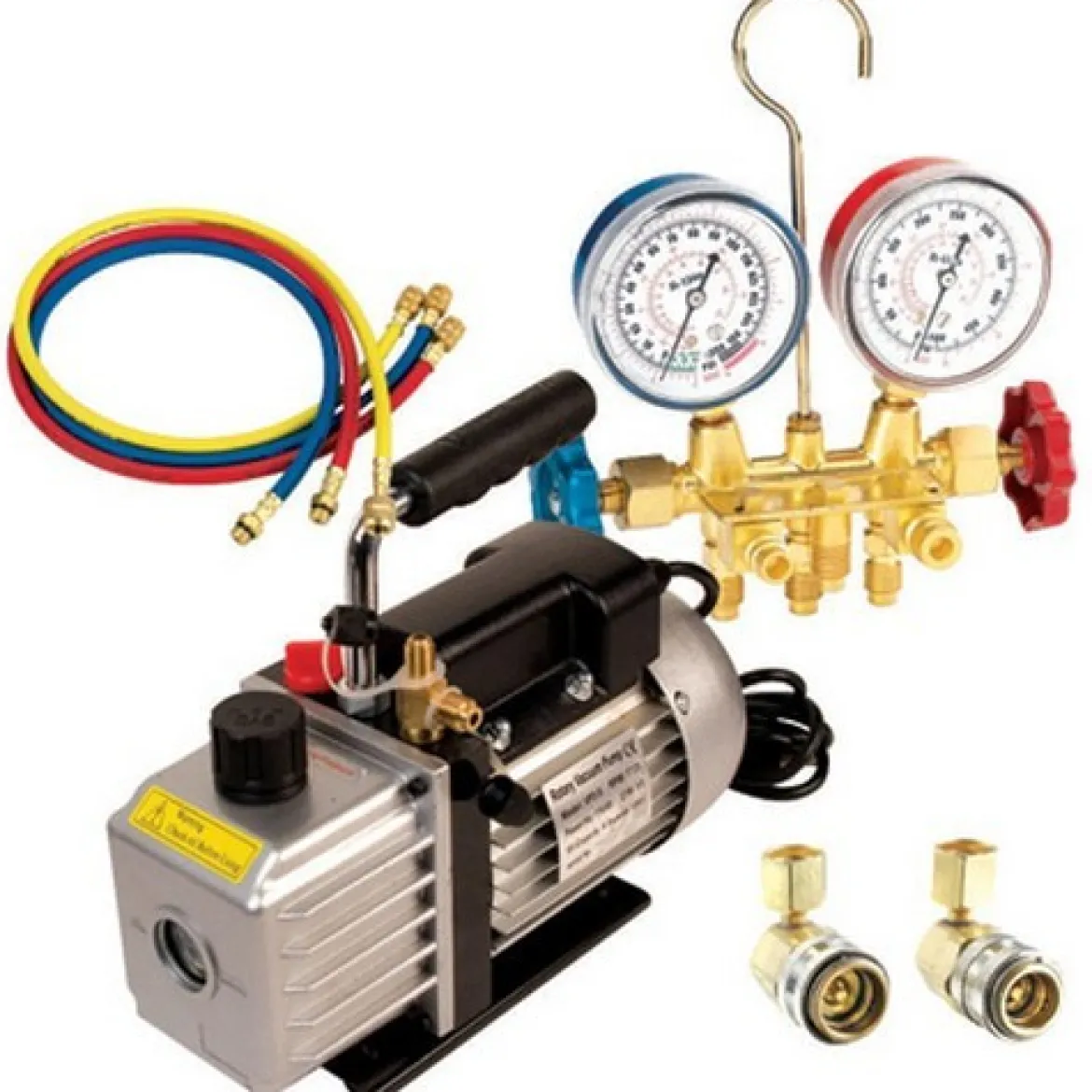 FJC Vacuum Pump & Gauge Set Assortment (9281)