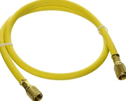 FJC Yellow 36" R134a Charging Hose for A/C Systems (6523)