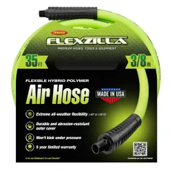 Flexzilla Air Hose 3/8 in. x 35 ft. 1/4 in. MNPT (HFZ3835YW2)