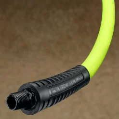 Flexzilla Legacy 1/4" x 100' Air Hose, 1/4" MNPT Fittings (HFZ14100YW2)