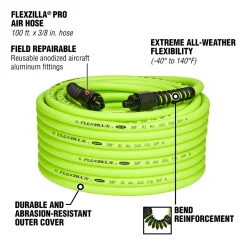 Flexzilla® Pro 3/8" Air Hose 100 ft. (HFZP38100YW2)