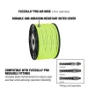 Flexzilla Pro Air Hose 1/4 in x 250 ft Bulk Plastic Spool (HFZ14250YW)