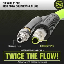 Flexzilla Pro High Flow Coupler and Plug Kit (A53457FZ)