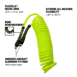 Flexzilla Recoil Air Hose 1/4