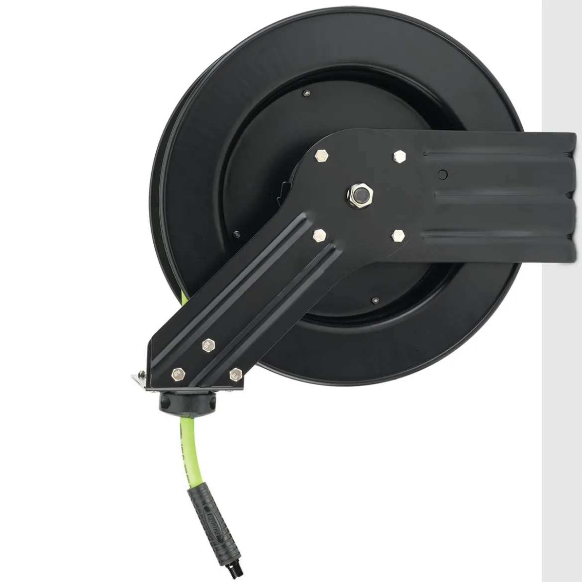 Flexzilla Retractable Air Hose Reel 3/8 in x 50 ft Hybrid (L8611FZ)