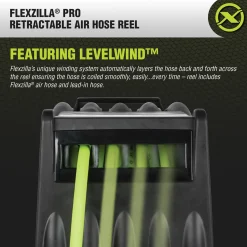 Flexzilla Retractable Air Hose Reel 3/8