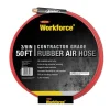 Flexzilla Rubber Air Hose 3/8 in. x 50 ft. (HRE3850RD2)