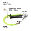 Flexzilla Straight-On Tapered Chuck Inflator with 12-Inch Hose (AL2000FZ)
