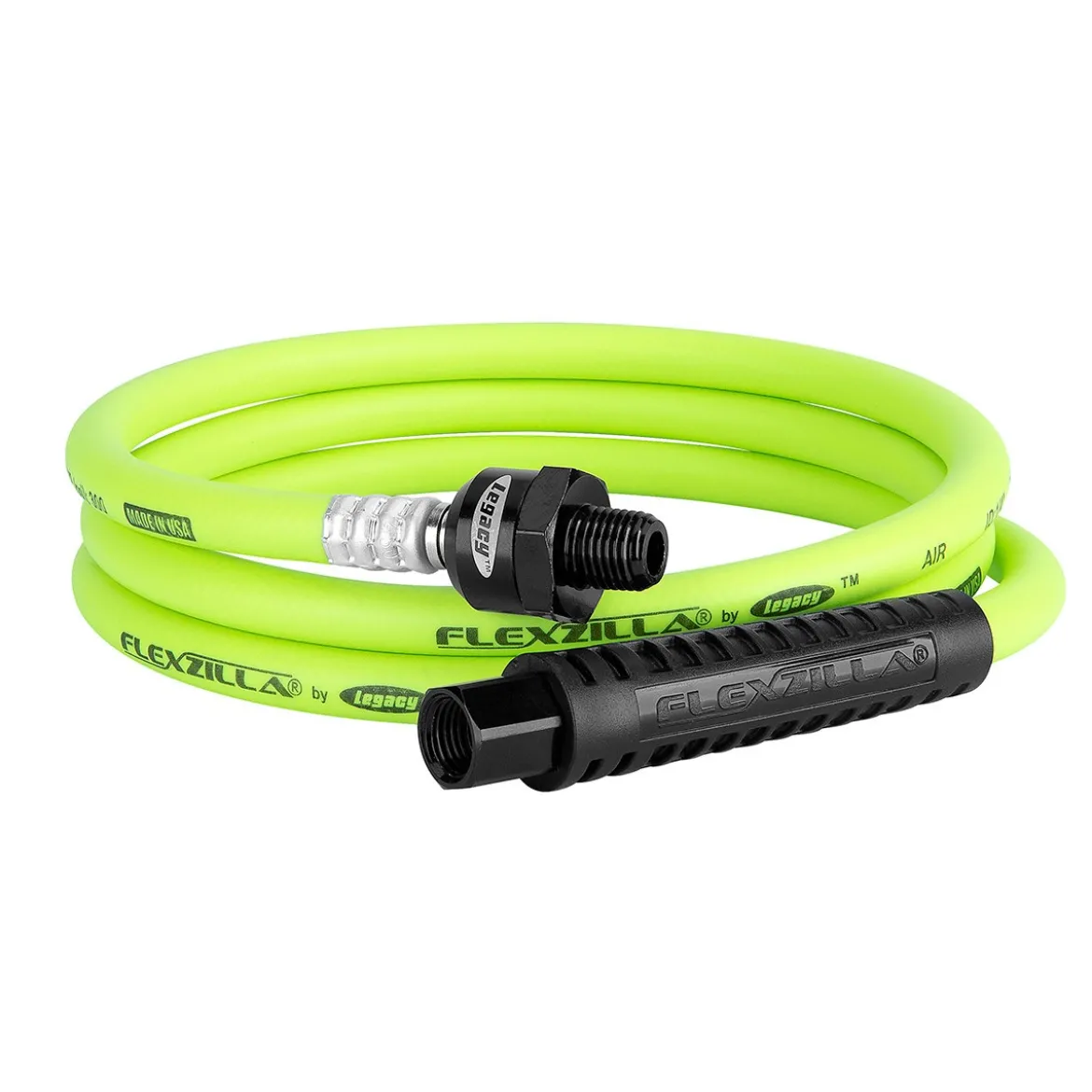 Flexzilla ZillaWhip 1/4" x 5' Ball Swivel Whip Hose (HFZ1405YW2B)
