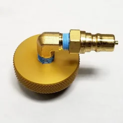 Flo-Dynamics D-Gas Cap Adapter 2" Round Bottom Seal Efficient Fit (941990W)