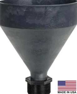Funnel King 3 Quart Drum Funnel with 2" Thread, Polyethylene (32400)