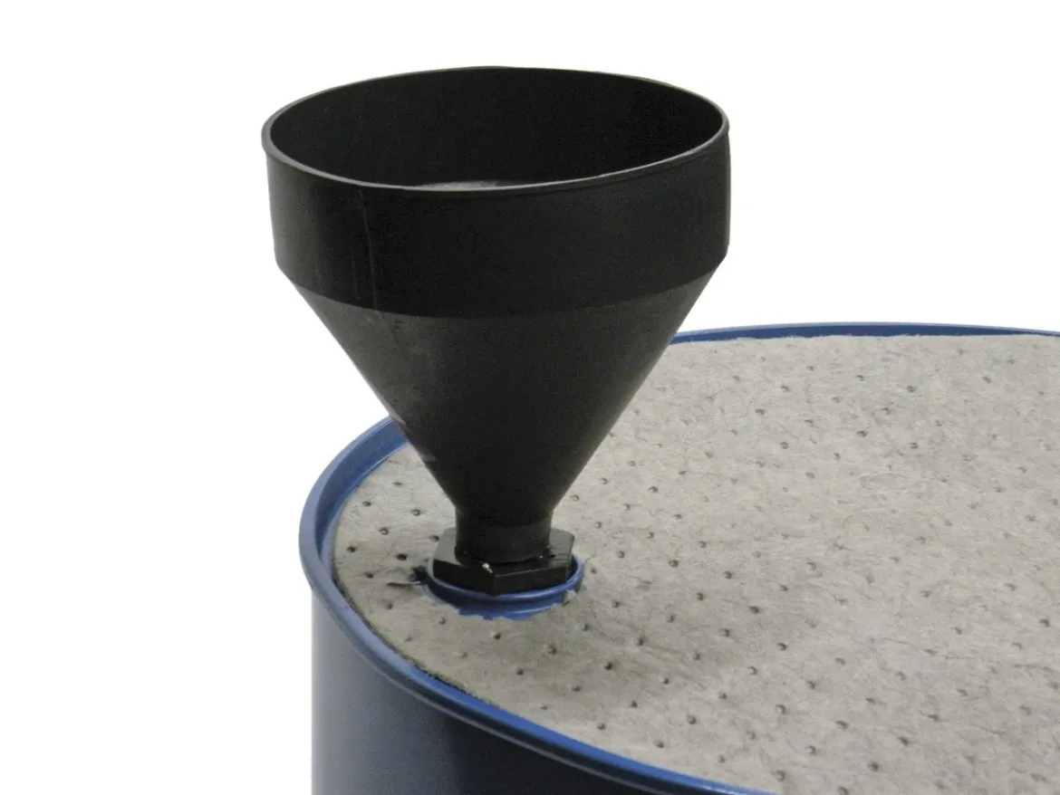 Funnel King 3 Quart Drum Funnel with 2" Thread, Polyethylene (32400)