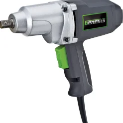 Genesis 7.5 Amp 1/2" Impact Wrench Driver Kit with Detent Pin Square Drive Anvil, 4 Sockets, and Heavy-Duty Storage Case (GIW3075K)