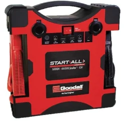 Goodall 5000 Amp 12V Lithium Ion Start All Jump Pack (JP-12-5000) + Free Tool (JS1500)