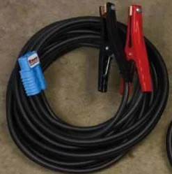 Goodall 12-502 Clamp-Ended Booster Cable with Plug 25' 2 Gauge