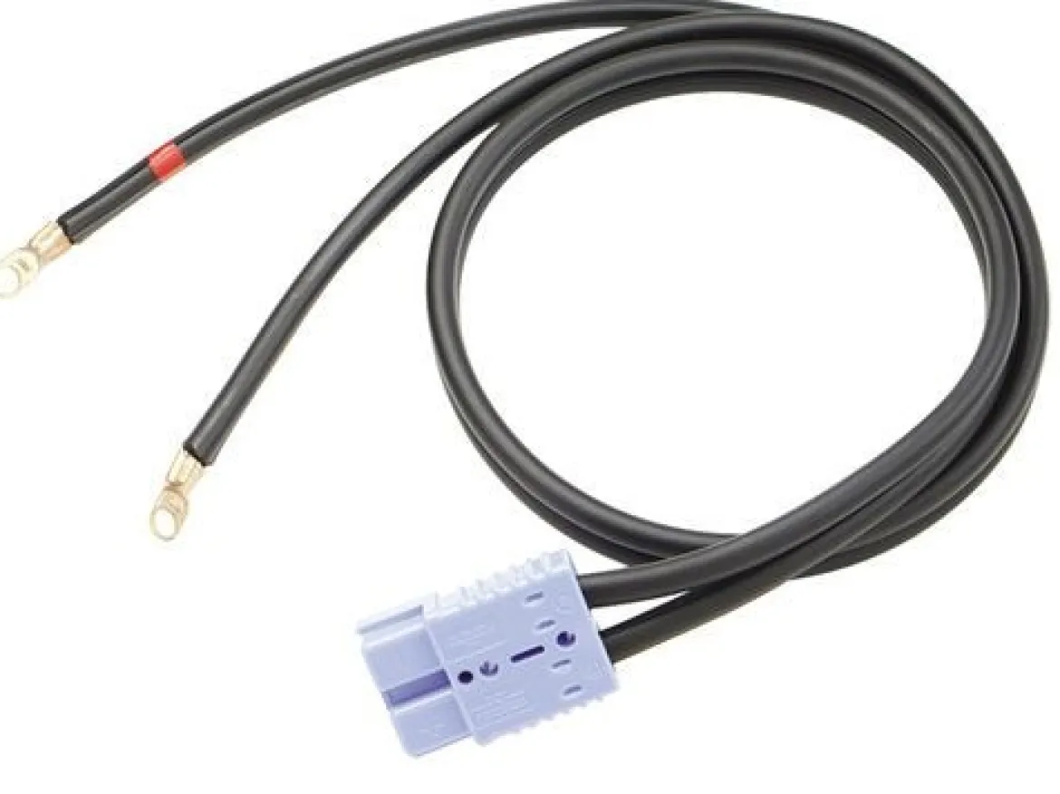 Goodall 12-401 Plug With Battery Connector, 5-foot - 4-gauge