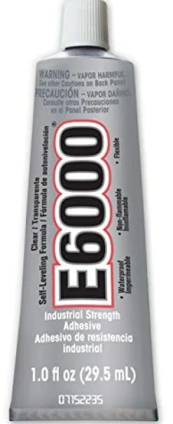 Goop 231012 E6000 Medium Viscocity 1.0 fl oz Adhesive
