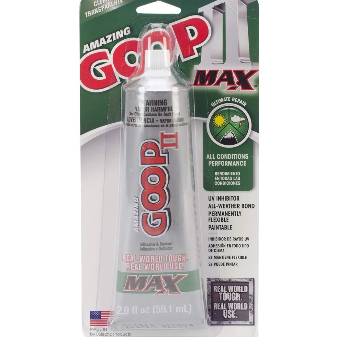 Goop 2 fl. oz Amazing GOOP II Max Clear Adhesive (801400)