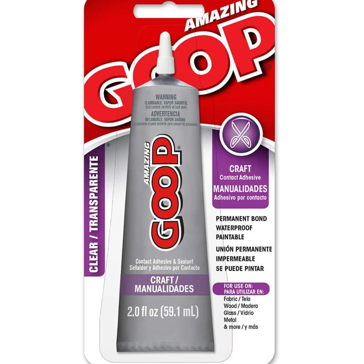 Goop 2 fl. oz Amazing GOOP Clear Craft Adhesive (190511)