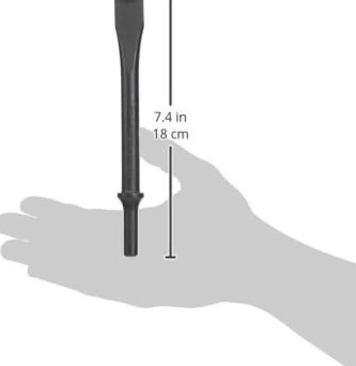 Grey Pneumatic 3/4" Wide Chisel, 7" Long, for .401 Shank (CH102)