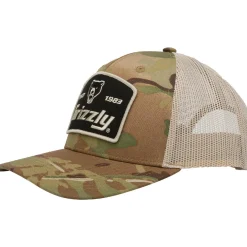 Grizzly Industrial Adjustable Mesh Back Hat (T33965, T33966)