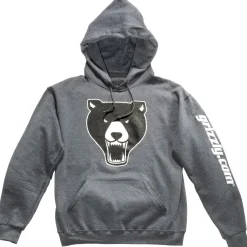 Grizzly Industrial Dark Heather Grizzly Sweatshirt (T34253, T34254, T34255, T34256)