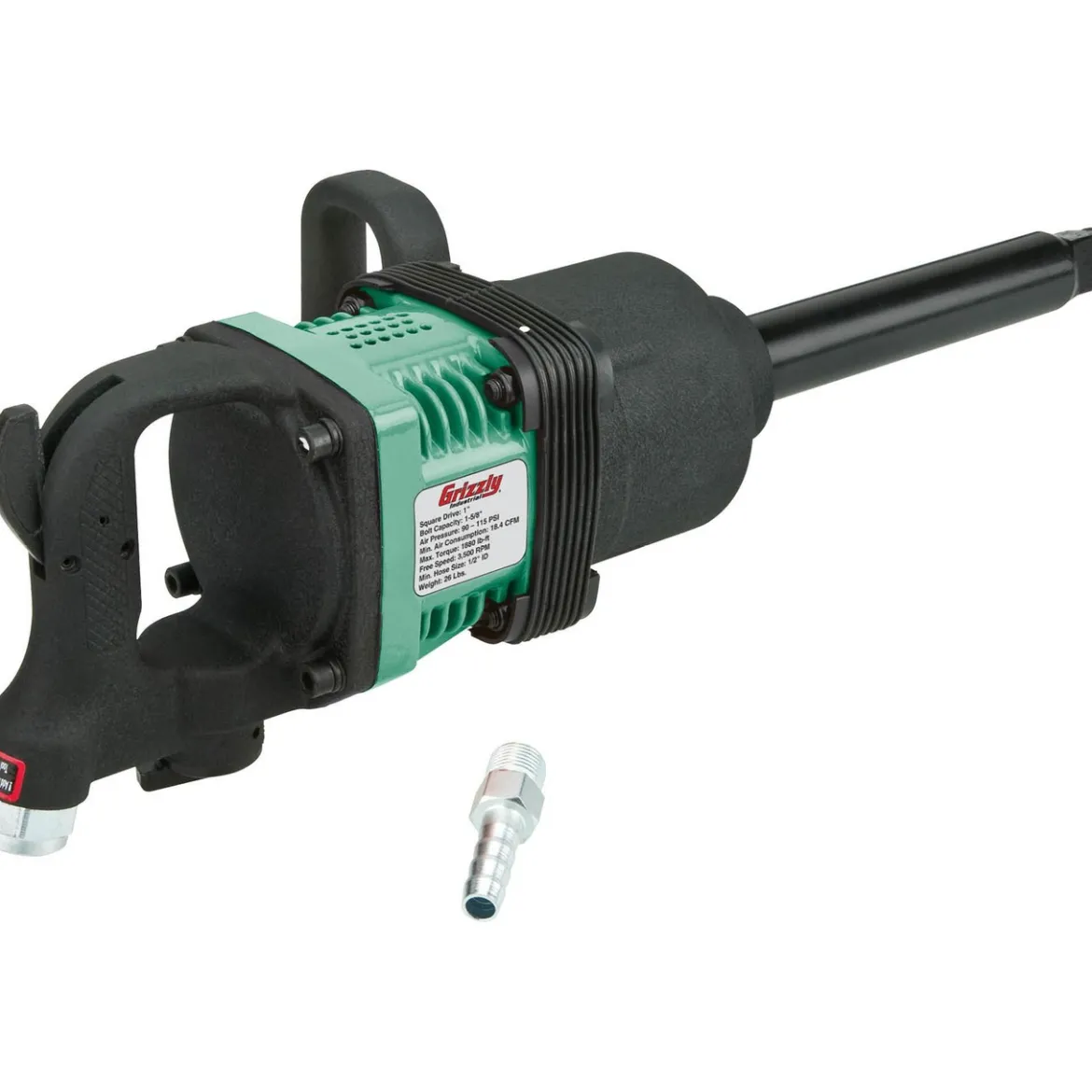 Grizzly Industrial Heavy Duty 1" Drive Air Impact Wrench (T10813)