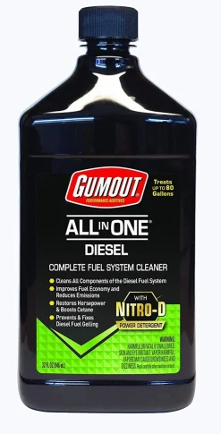 Gumout 510012 All-in- All-in-One Diesel Fuel System Cleaner 32 fl. oz.