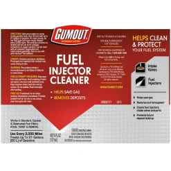 Gumout 510019 Fuel Injector Cleaner, 6 oz.