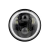 Haizer USA 5.75" Black Round Projector LED Headlight (HZR-575R-B)