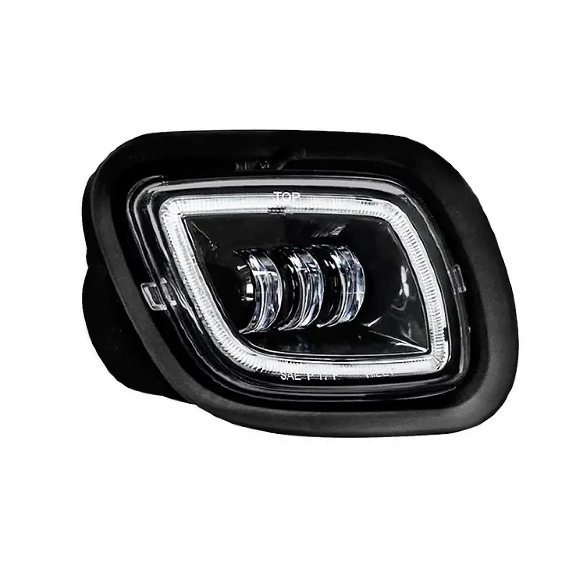 Haizer USA Cascadia Black Passenger Fog / Driving Light (HZR-6305P-B)